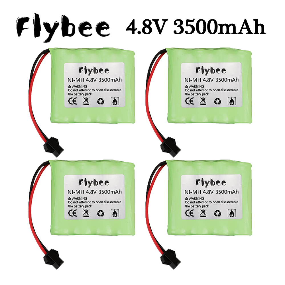 Rc Hobby Boat - Baterai NiMH 4.8v 3500mah untuk mobil