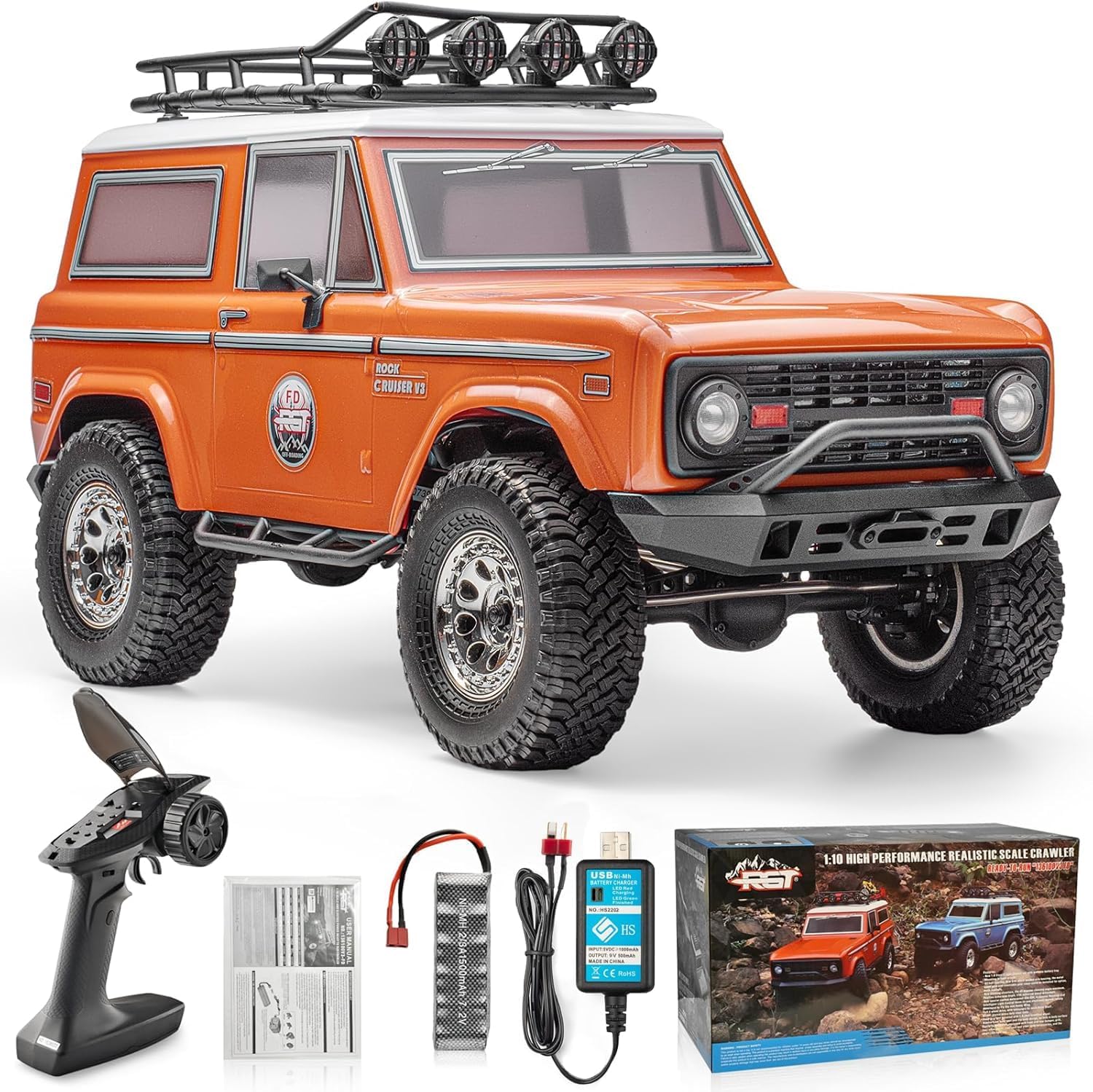 Rc Roc Hobby - Truk Off-Road Rock Crawler Remote Control