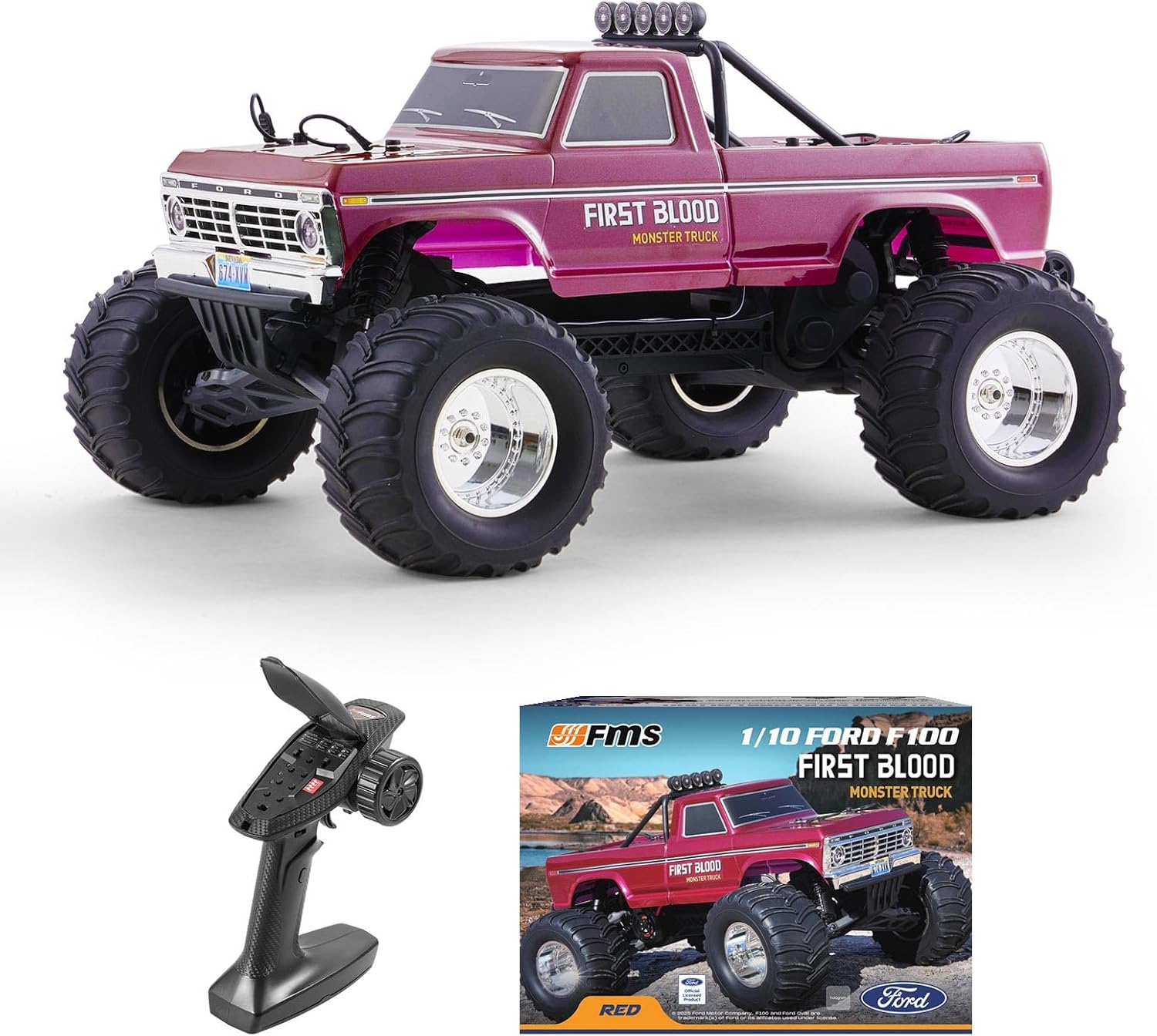Rc Hobby Grade Crawler - Truk Monster RC Ford F-100 Skala