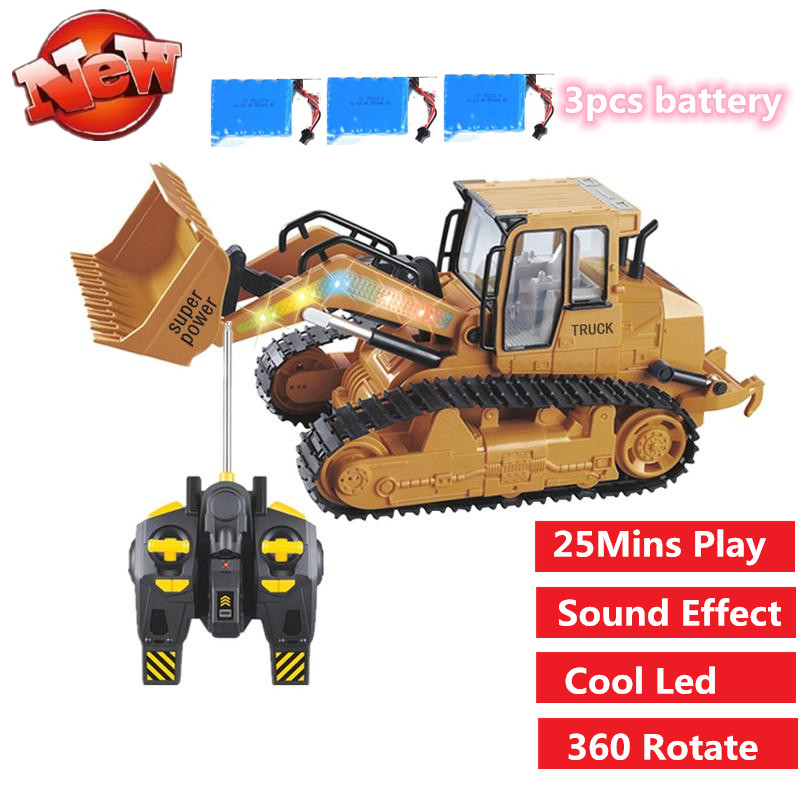 Rc Hobby Excavator - Bulldozer Dumper traktor RC truk teknik