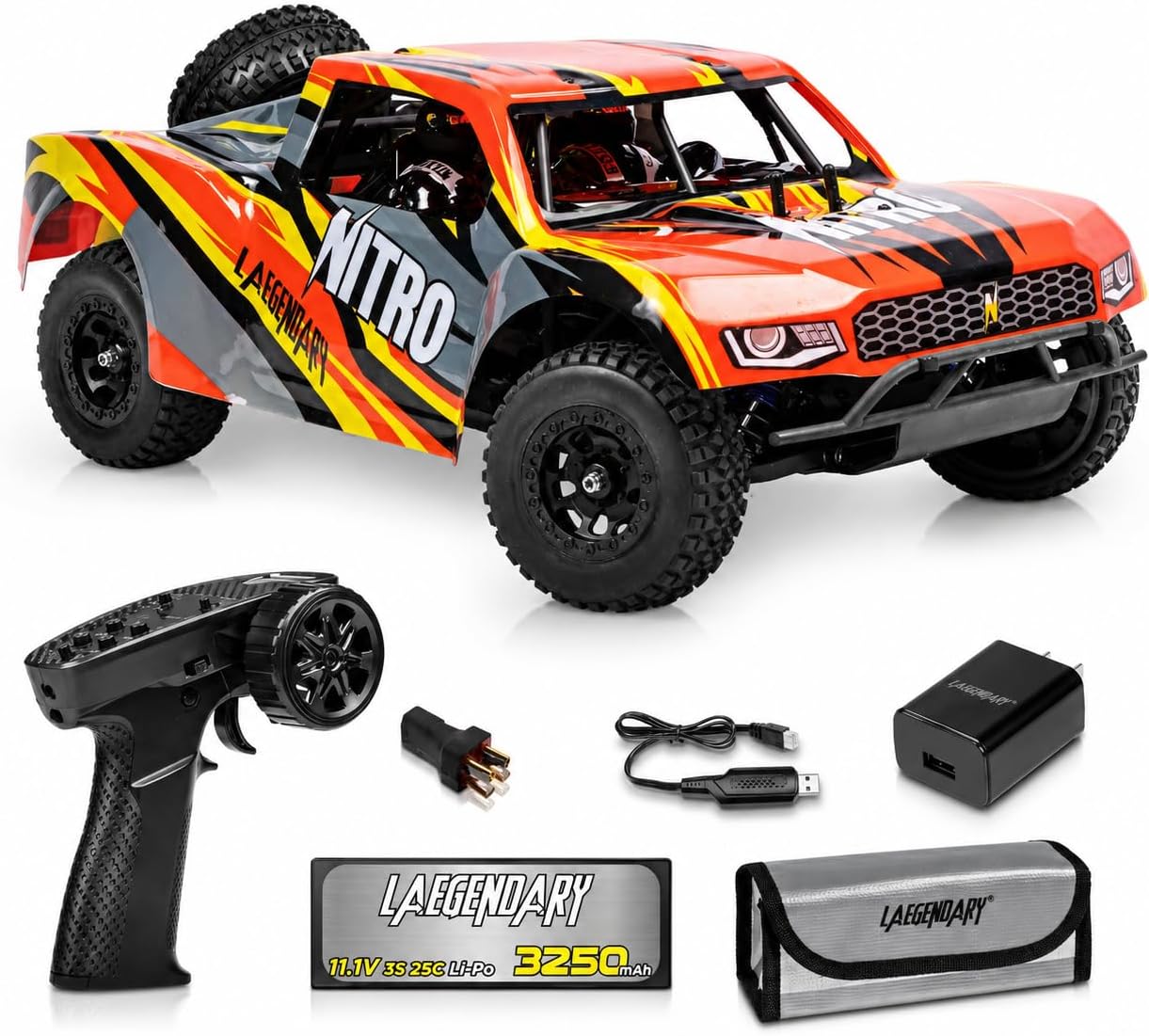 Rc Roc Hobby - Truk Short Course 2.4GHz All-Wheel Drive,