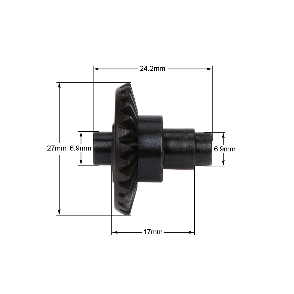 Set Roda Gigi Bevel Logam 8T/2 - Rc Hobby Grade Crawler ulasan dan harga