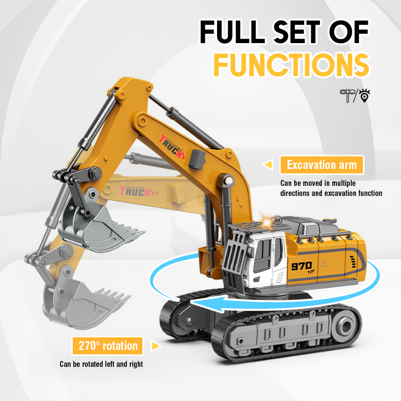 Model Alat Berat Mini Excavato - Rc Hobby Excavator ulasan dan harga