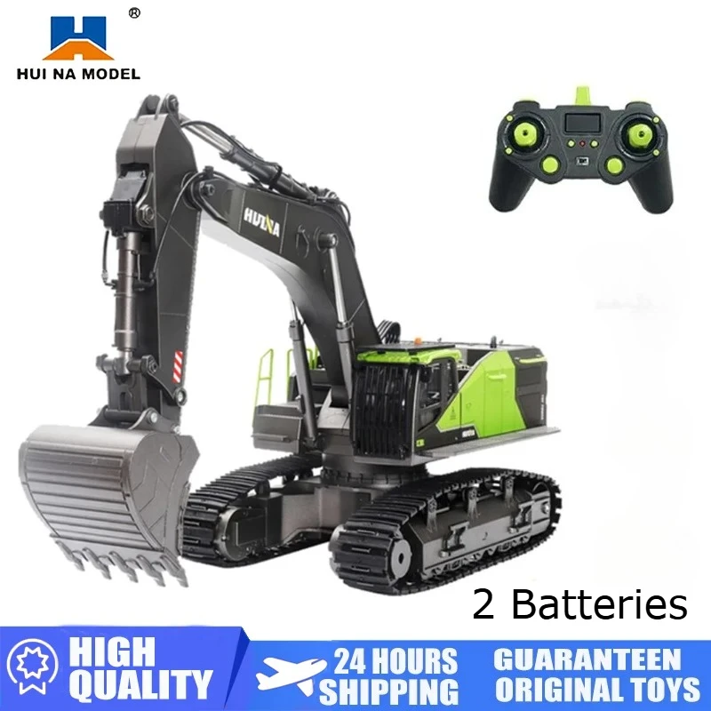 Truk Excavator RC HUINA 1593 1 - Rc Hobby Excavator ulasan dan harga