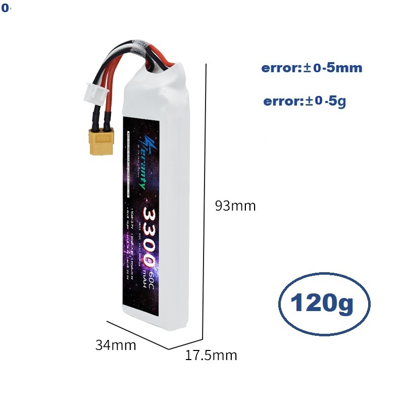 2S 7.4V baterai LiPo 3300mAh 6 - Rc Hobby Boat ulasan dan harga