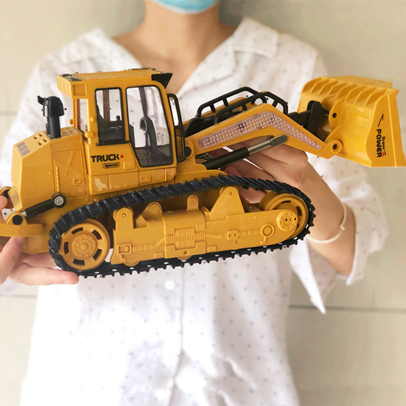 Bulldozer Dumper traktor RC tr - Rc Hobby Excavator ulasan dan harga