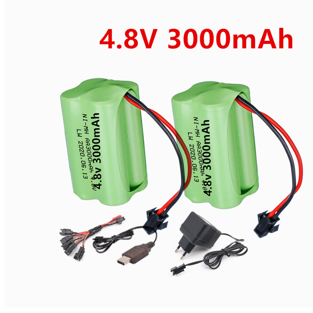 Baterai Isi Ulang 4.8v 3000mAh - Rc Hobby Boat ulasan dan harga