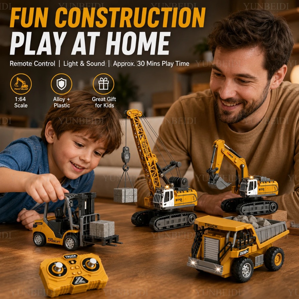 Mobil Mini Alloy Remote Contro - Rc Hobby Excavator ulasan dan harga
