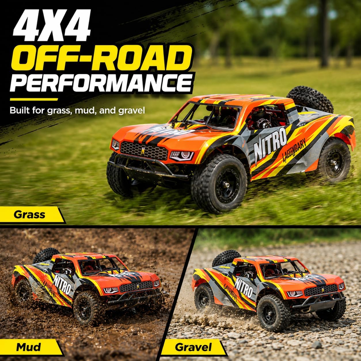Truk Short Course 2.4GHz All-W - Rc Roc Hobby ulasan dan harga