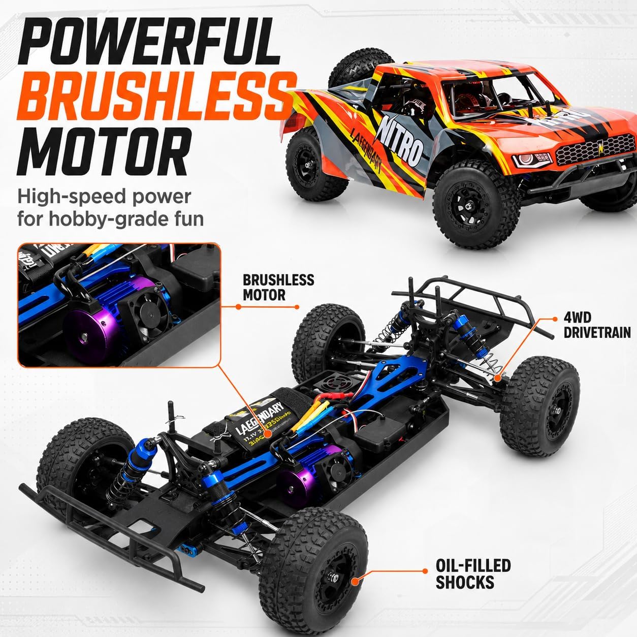 Truk Short Course 2.4GHz All-W - Rc Roc Hobby ulasan dan harga